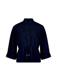 BETTY BARCLAY - Hemdbluse, Tunnelzug, für Damen - 8345 DARK SKY