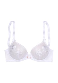 LASCANA - Maria Bügel-BH, florale Stickerei, Zierschleifen, für Damen - 28556 POWDER-FLOWE