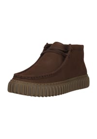 CLARKS® - Schnürschuhe Torhill High im klassischen Design - 5228 Dark Brown Lea