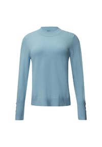 comma, - Strickpullover, Rippbündchen, für Damen - 5343  BLUE