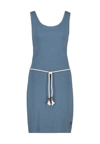 ALIFE AND KICKIN® - JenniferAK A Sleeveless Dress - elemental blue melange