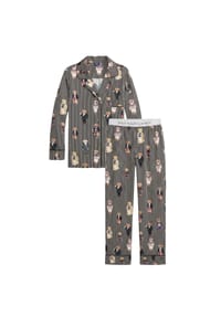 POLO RALPH LAUREN - Schlafanzug Iconic Bear, Baumwolle, für Damen - 729 WINTER BEAR