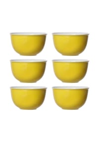 Ritzenhoff & Breker Müslischalen Doppio ø 14 cm 6er Set - DOPPIO - anthrazit