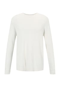 s.Oliver - Pullover, Strukturstrick, Baumwolle, für Herren - 0240 WHITE