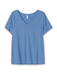 sheego - T-Shirt - magenta