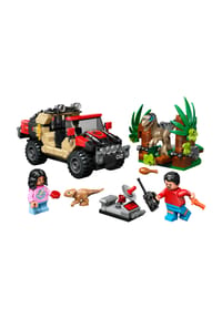 LEGO® - Jurassic World™ - 76972 Raptor: Verfolgungsjagd mit dem Geländewagen - 