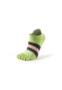MUNADUNA - Bunte Yoga-/Pilates-Zehensocken – Knöchelschutz – Anti-Rutsch Fitness-Socken,Baumwolle,Anti-Rutsch - Grau