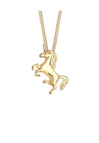 elli. - Halskette Einhorn Unicorn Magic 925 Silber - Gold