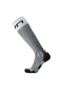 UYN® -  Socken 3er Pack - Blackpool, Baumwolle, Streifen, Logo, für Damen - Grau