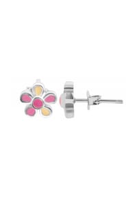 Adelia's - Adelia's Mädchen Ohrstecker aus rhodiniertem 925 Sterling Silber mit Blume - - Ø 5 mm - silber