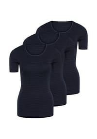-con-ta- - Thermo-Unterhemd / Shirt 3er Pack Basic - Hellgrau