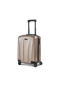 POLICE New York - New York 4 Rollen Kabinentrolley S 54 cm mit Dehnfalte - black