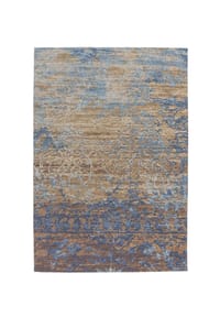 Arte Espina - Wohnzimmer Teppich – Kurzflorteppich Blaze 625 in blau - beige - blau - beige