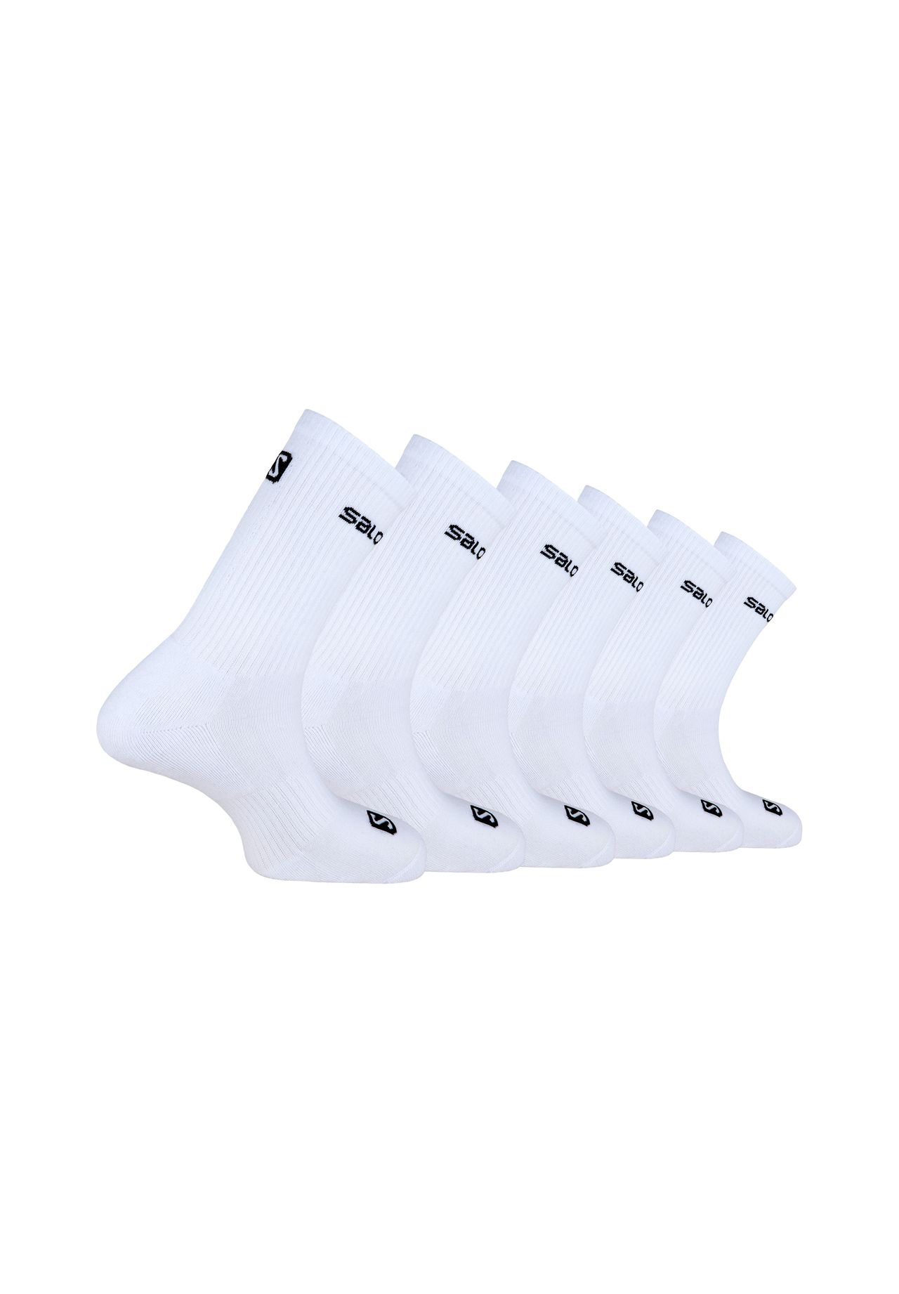 salomon Sport-Socken 6er-Pack casual ACTIVE mit gepolsterter Sohle | GALERIA