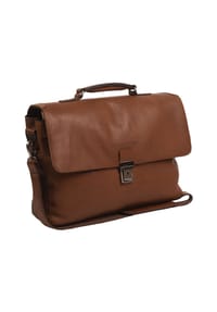 The Chesterfield Brand - Soft Class Soft Class Aktentasche Leder 42 cm Laptopfach - cognac