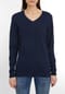 GALERIA essentials Pullover "Esra", Rippbündchen, V-Ausschnitt, für Damen Bild 2