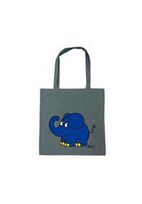 LOGOSHIRT® - Tote Bag Sendung mit der Maus - Elefant - bright orange
