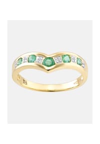 Diamant L'eternel - Ring, mit Diamant, 375 Gelbgold - gold