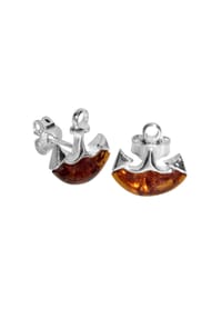 OSTSEE-SCHMUCK® - Ohrstecker , Anker , Silber 925/000 - silber