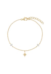 NOELANI - Armband für Damen, Silber 925, Zirkonia | Stern - GOLD
