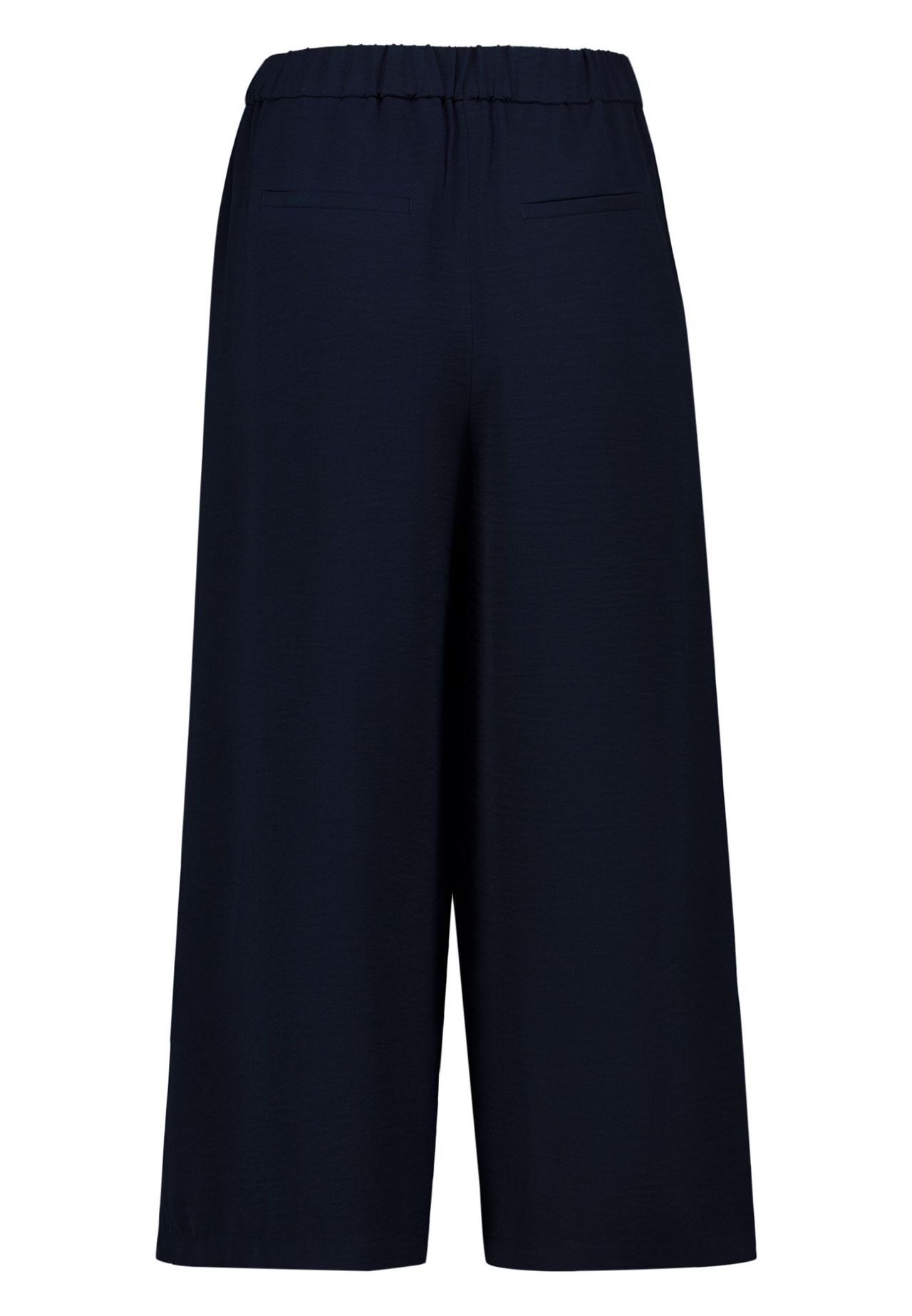 Zero Culotte Mit Weitem Bein, Blau, 40