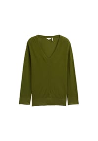 TOM TAILOR plus - Pullover, V-Ausschnitt, für Damen - 38802 IVY GREEN