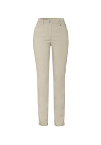 Relaxed - Stoffhose "Meine beste Freundin", Slim Fit, für Damen - 082 SILBERGRAU