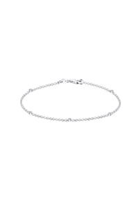 elli. - Armband Eleganz Basic 925 Silber, Mit Kristallen Von Swarovski® - Gold