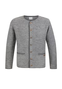 STOCKERPOINT - Trachtenstrickjacke Castello - hellgrau