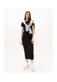 TOMMY Jeans - Shirtkleid, 3/4-lang, für Damen - BDS BLACK