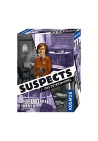 KOSMOS - Suspects - Shakespeares Tränen, Detektivspiel, Krimispiel, Partyspiel, Krimi Spiel, ab 12 Jahren - 