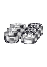 Villeroy & Boch 2in1-Kerzenständer Fleur ø 6,3 cm 6er Set transparent - FLEUR - transparent