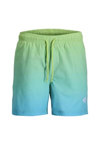 JACK & JONES - Badehose MAUI HORIZON Schwimm-Shorts - grün