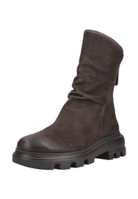 paul green - Stiefeletten, Nubukleder, für Damen - GRAIN NUBUK MOCCA