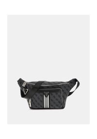 GUESS - Bauchtasche, Emblem, Reißverschluss - BBO