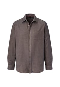 PADDOCK'S® - Langarmhemd aus reiner Baumwolle Long sleeve - blue melange