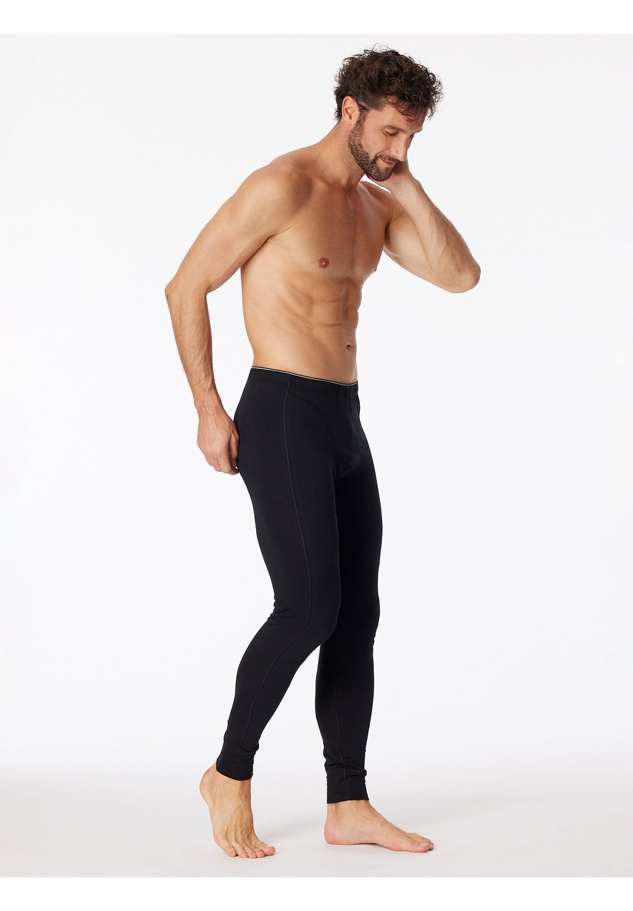 Schiesser 95/5 Pants, Uni, Lang, FüR Herren, Schwarz, 5