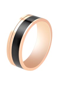 Adelia's - Herren Ring aus Edelstahl - gold