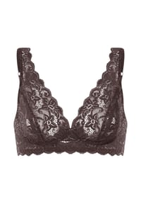 HANRO - Soft Cup BH - ohne Bügel Moments - Dark mocha