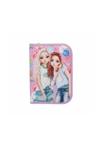 DEPESCHE - Deluxe Federtasche GIRL POWER inkl. Stifte TOPModel 5 x 15,5 x 22 cm violett - violett