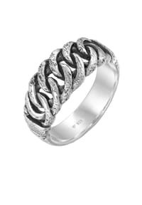 HAZE & GLORY - Ring Herren  - Chain Game 925 Silber - Silber