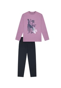 SCHIESSER - Schlafanzug Nightwear - Lila