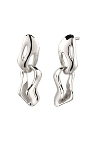 elli. - Ohrringe Ohrstecker 925 Sterling Silber Für Partys - Gold