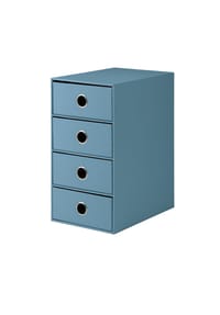 Roessler - 4er-Schubladenbox "S.O.H.O." - DENIM BLAU