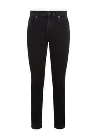 GALERIA essentials - Jeanshose, Five-Pocket, Label,  für Herren - ANTHRA ANTHRA