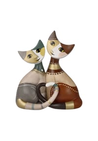 Goebel Figur R. Wachtmeister Mira e Mio - Katzenwelt - Bunt