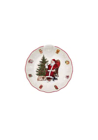Villeroy & Boch Schale mit Santa Relief, Wunschzettel Toy's Fantasy - Toy's Fantasy - bunt