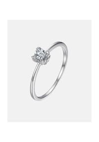 Diamant L'eternel - Solitär Ring, mit 0.25 ct Diamant, 375 Weißgold - white gold