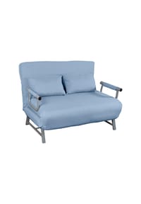 VCM. - Schlafsofa | Polyester-Stoff | Maße H. 95 x B. 127 x T. 78 cm | Sofa mit Schlaffunktion | Schlafsofa - Kolino - Blau