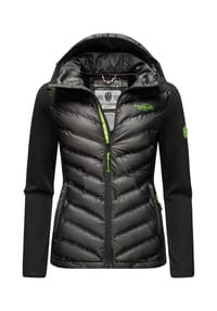 NAVAHOO® - Übergangsjacke Nimm Mich Mit - Aubergine